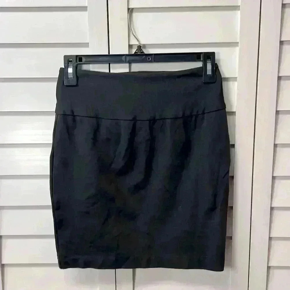 Isda & Co Pencil Mini Skirt Size XXS Gray
